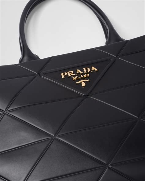 bolsa grande prada|bolsa satchel prada.